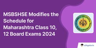 MSBSHSE Modifies the Schedule for Maharashtra Class 10, 12 Board Exams 2024; Check Details Here